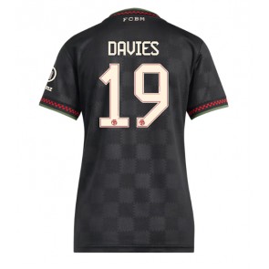 Lacne Ženy Futbalové dres Bayern Munich Alphonso Davies #19 2025-26 Krátky Rukáv - Tretina
